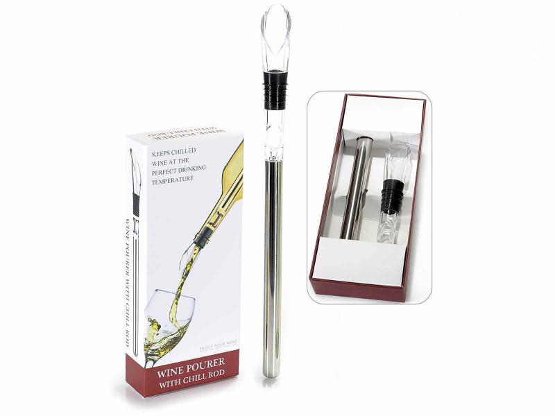 Borhűtő kiöntővel, szellőztetővel