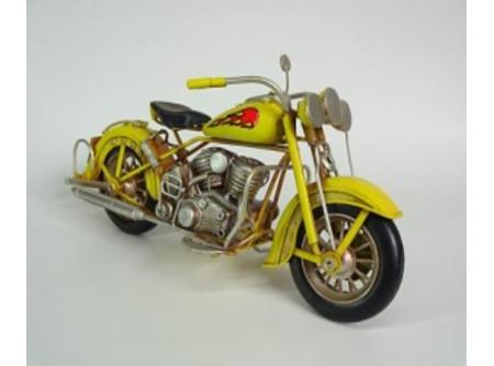 Chopper  ( sárga ) motor makett, retro