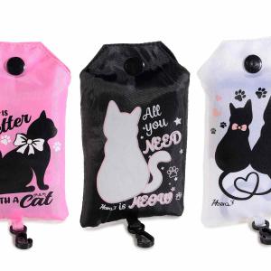 Cicás poliészter bevásárlótáska