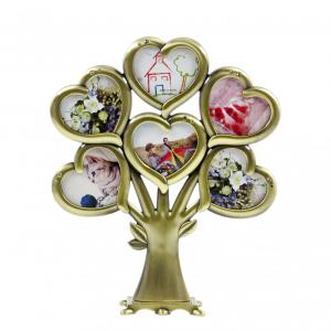 Családfa keret 6 db fényképhez