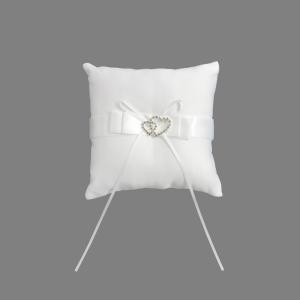 Esküvői gyűrűtartó párna, 19 cm-es