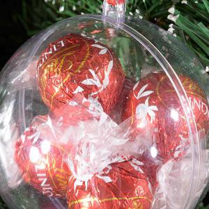 Gömb karácsonyi és egyéb szezonális ünnepi dekorációkhoz, fényképekhez 3 db
