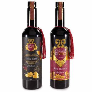 Illatos tusfürdő 530 ml bojtos borosüvegben