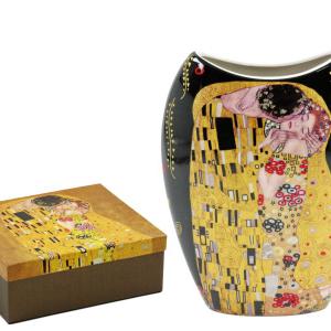 Klimt, A csók mintájú váza, új design