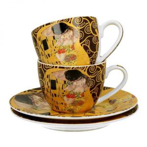 Klimt A csók/életfa 110 ml-es 2 db-os kávés szett
