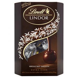 Lindt Lindor 200 gr. Extra Dark vagy tejcsokoládé pisztácia ízekben