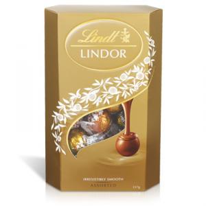 Lindt Lindor Milk, Sós-Caramel Praliné 337G