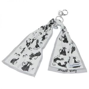 Macska, cica mintás sál, kendő