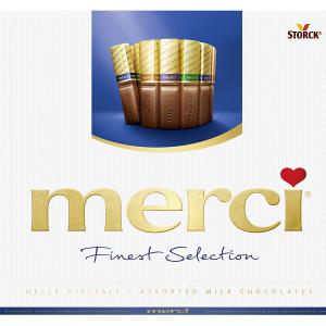 Merci csokoldé válogatás 250 gr.