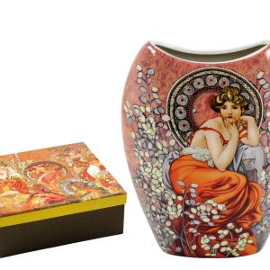 Mucha váza fehér vagy barna színben