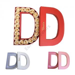 Papírdoboz D, E, J, N, T betű