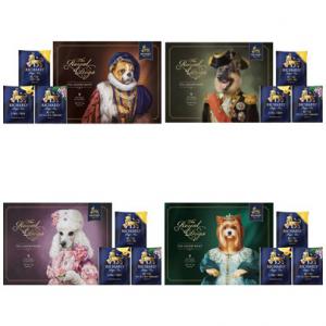 Richard Royal 18 gr. Boríték Válogatás Tea Dogs Bulldog 4 féle kutya mintával