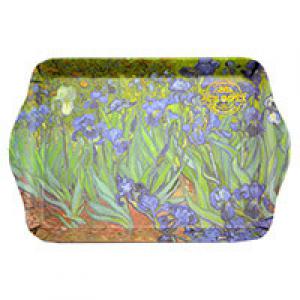 Van Gogh Mandulavirágzás vagy Íriszek műanyag kistálca - 21x14,1 cm