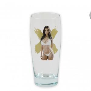 Vetkőzős ( női ) sörös pohár