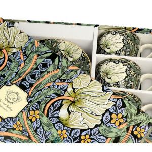 William Morris 6 személyes teás szett díszdobozban