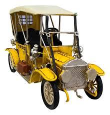 Fém oldtimer autó modell, makett