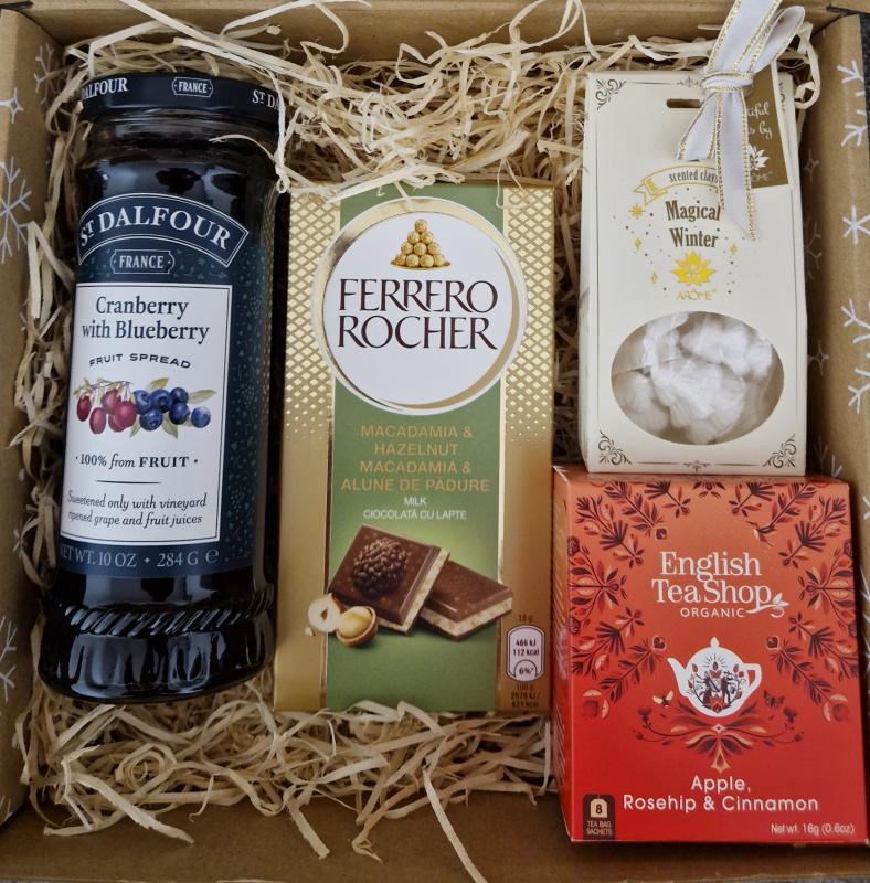 Karácsonyi ajándékbox lekvárral