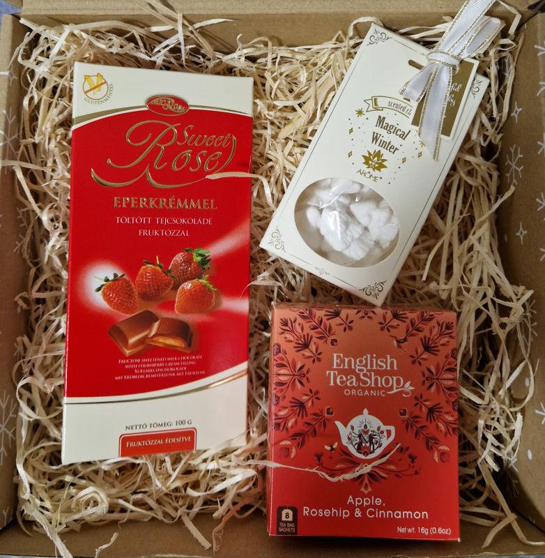Karácsonyi diabetikus ajándékbox teával