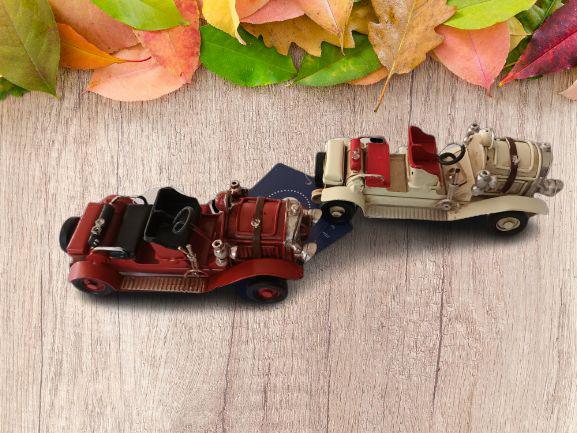 Kis autó makett, retro