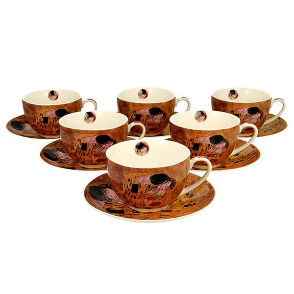 Klimt 6 személyes teás készlet