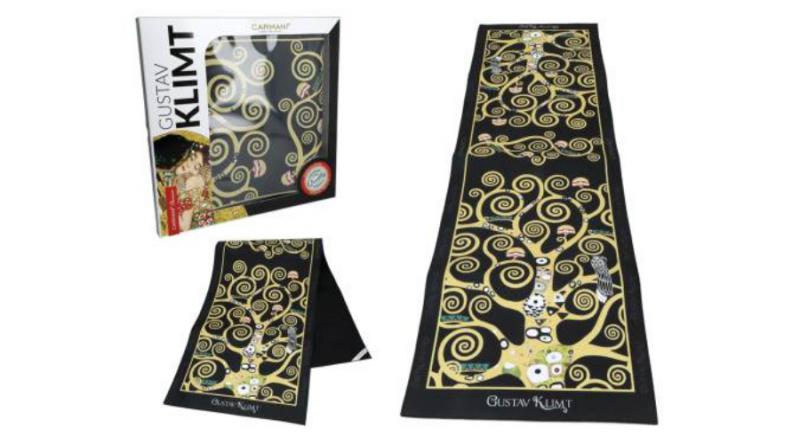 Klimt, Életfa mintás terítő, 29×100 cm