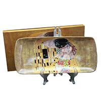 Klimt pocelán süteményes tál, 30 cm