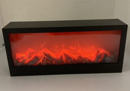 Látvány kandalló lobogó tűz hatással, 45 cm