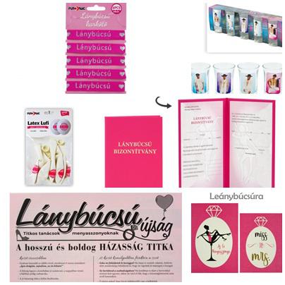 Leánybúcsú vicces ajándékcsomag nagy