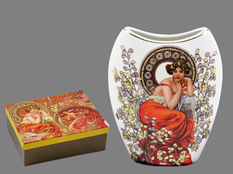 Mucha váza fehér vagy barna színben