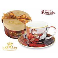 Renoir porcelán csésze aljjal - Zongoralecke