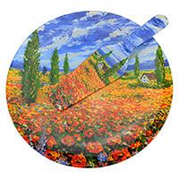 Renoir tortatál süteményes lapáttal - díszdobozos