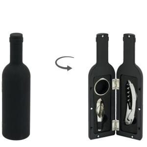 Boros szett 23 cm palackban 3 db-os cseppfogó/kiöntő/dugóhúzó