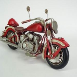 Chopper  ( piros ) motor makett, retro
