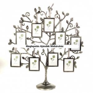 Családfa keret 9 vagy 12 db fényképhez