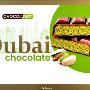 Dubai töltött táblás csokoládé 200 gr.