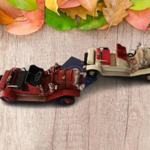 Kis autó makett, retro