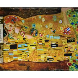 Klimt, A csók mintával fürdőszoba szőnyeg
