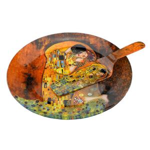 Klimt süteményes vagy tortatál + lápát szett