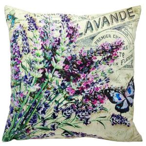 Levendulás díszpárna 43 cm