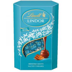 Lindt Lindor Milk, Sós-Caramel Praliné 337G