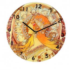 Mucha üveg falióra 30 cm-es