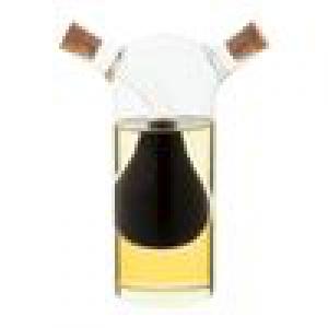 Olajos és ecetes üveg, parafadugóval