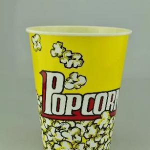 Popcorn műanyag pohár 14,5X17 cm