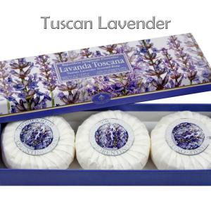 Szappan különleges, levendulás illatokban, 3 db-os szett díszdobozban