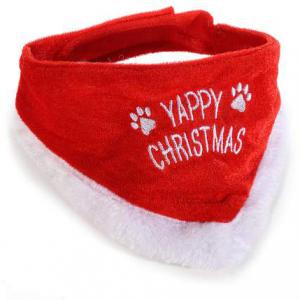 Szövet kutyasál, karácsonyi kendő