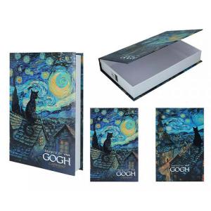 Van Gogh könyv vagy ékszerdoboz  - Macska a csillagos éjben