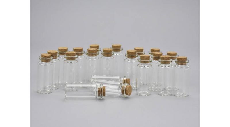 Üvegcse parafadugóval 5 x 2 cm 20 db/csomag