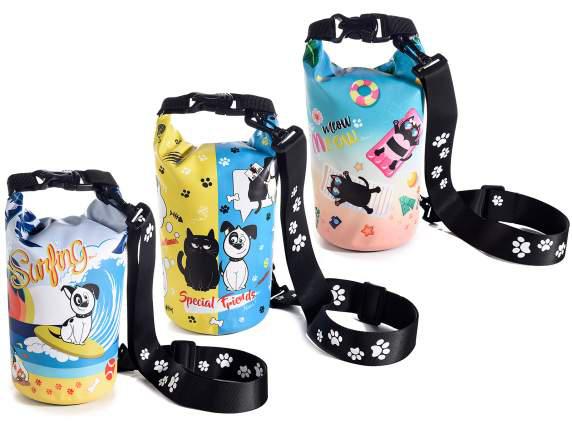 Vízálló strandtáska vállpánttal