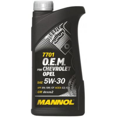 Mannol 7701 O.E.M. Chevrolet Opel 5W30 1L