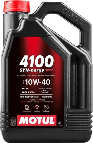 MOTUL 4100 Synergie+10W40 4L